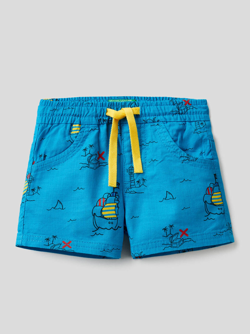 Short avec imprimé île au trésor image number 1