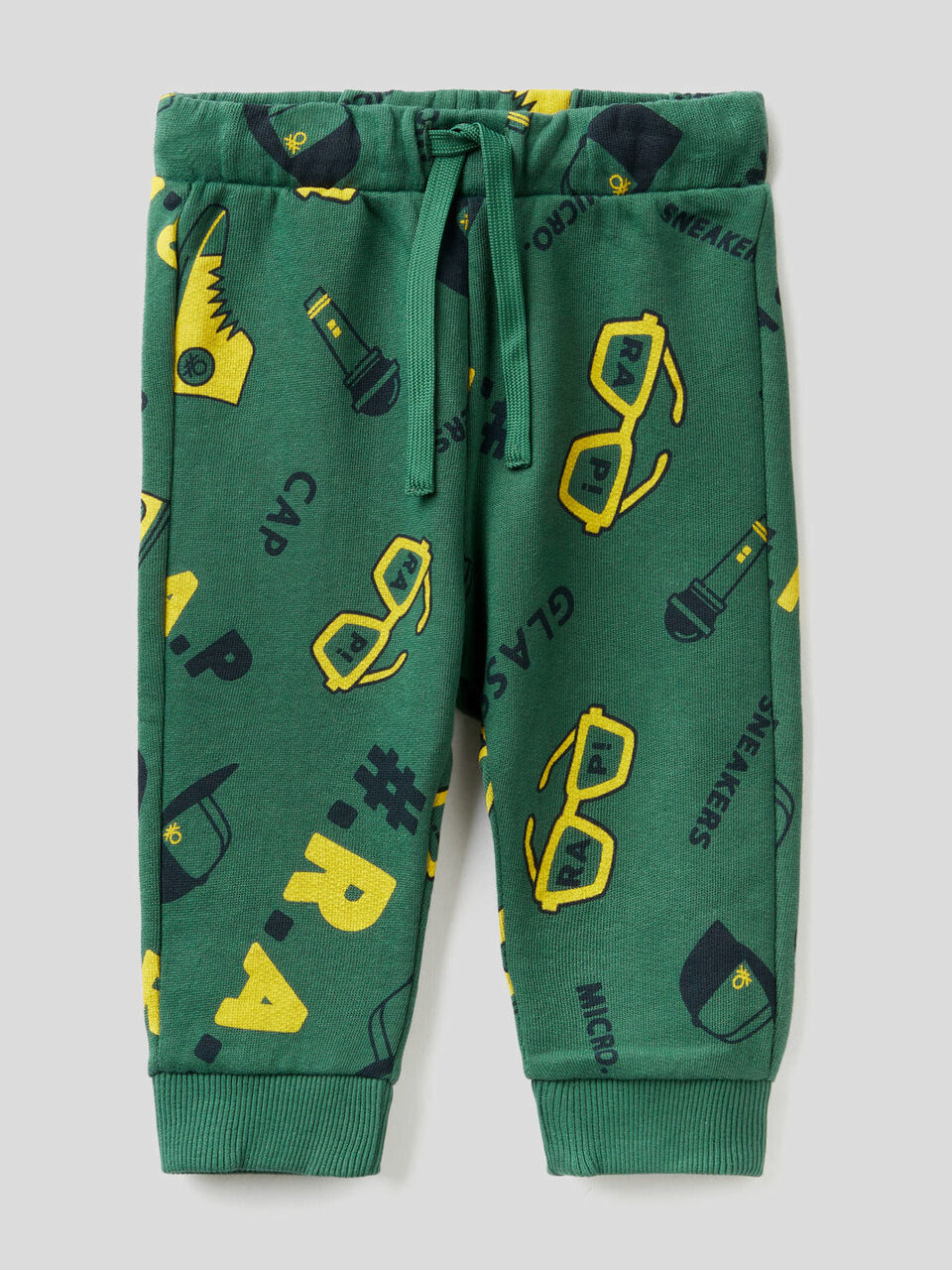 Hose aus Sweatstoff mit Muster image number 1