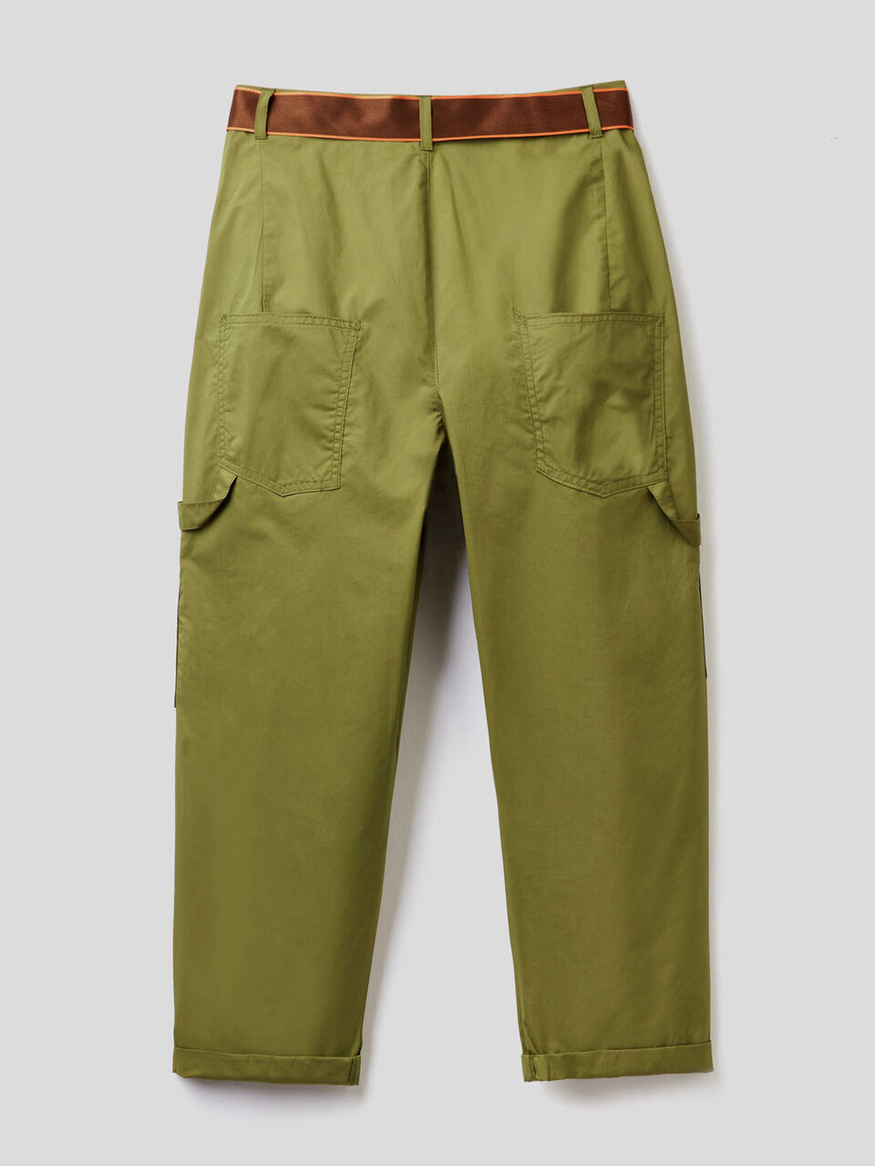 Pantalon cargo avec ceinture image number 2