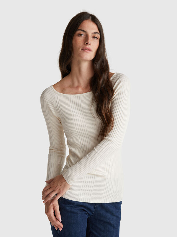 Slim Fit Pullover Damen