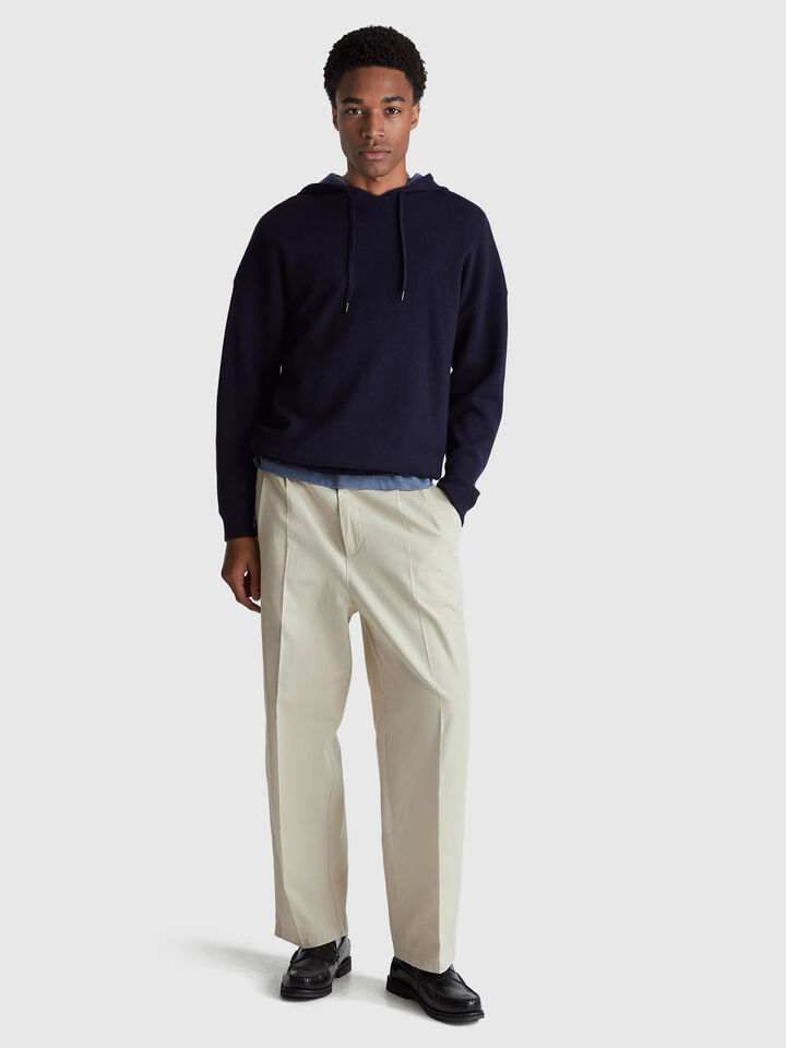 SWEATER W/HOOD Homme