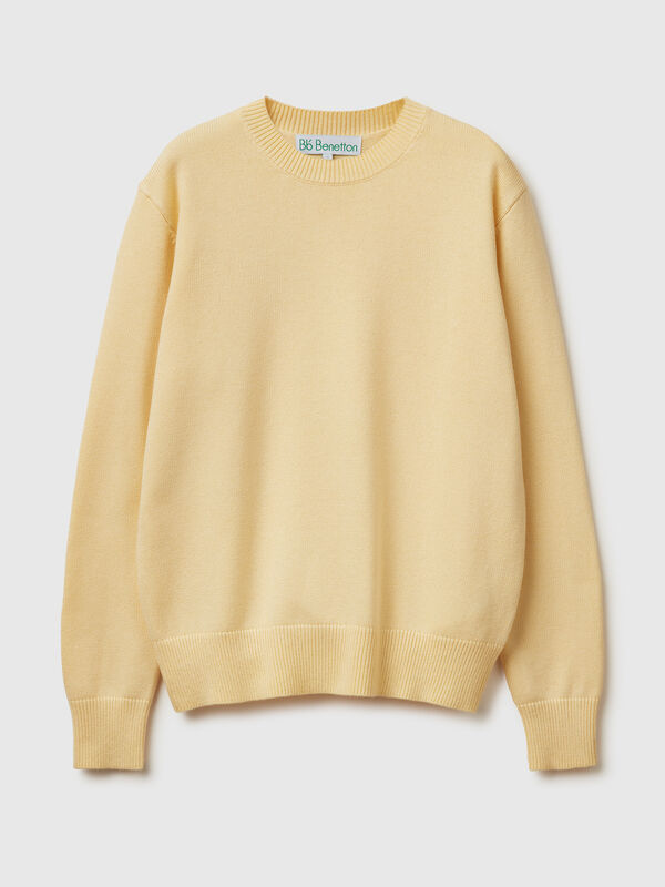 Pull en laine et cachemire mélangés Femme