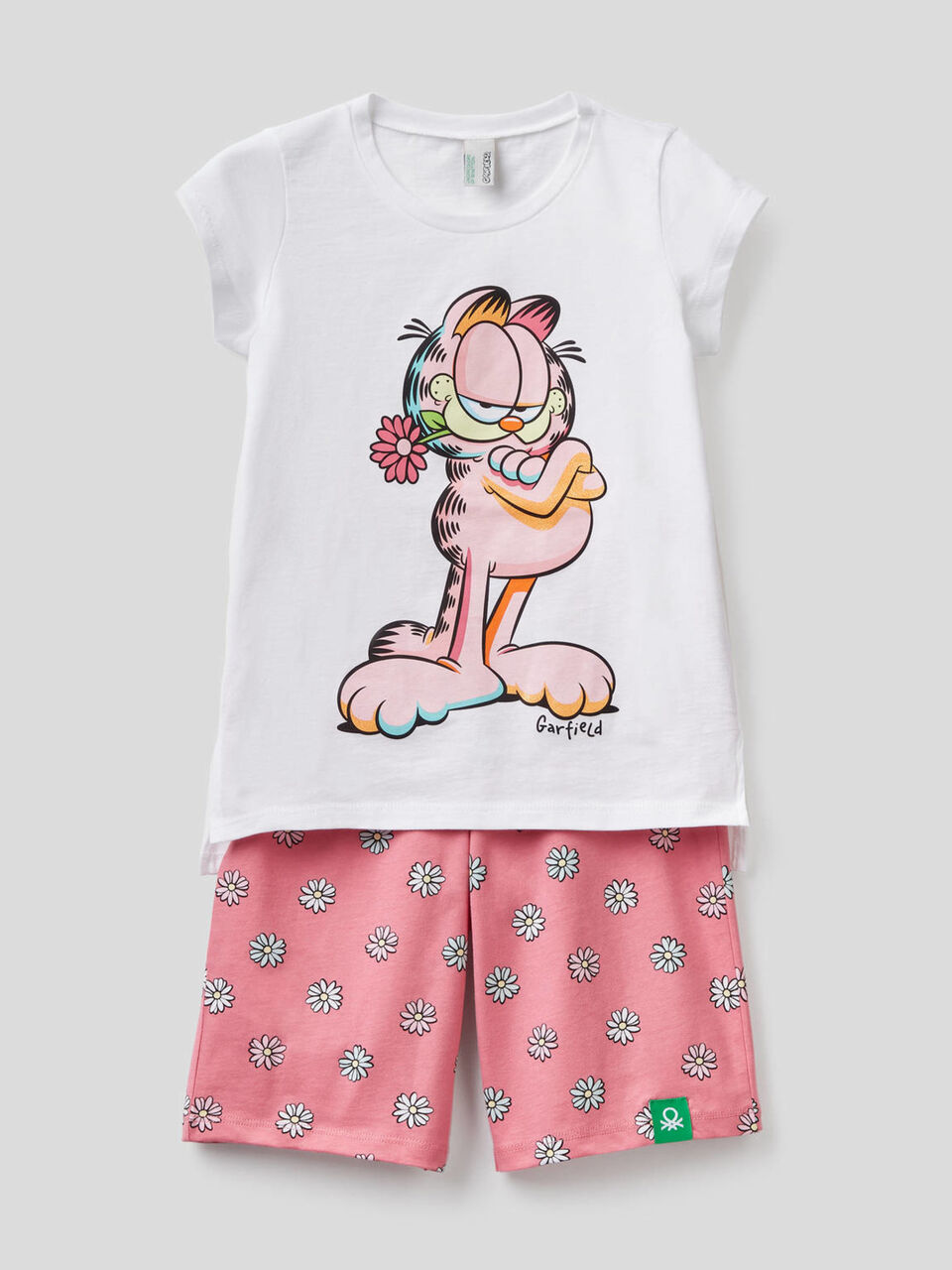 Kurzer Pyjama mit Print Garfield image number 1