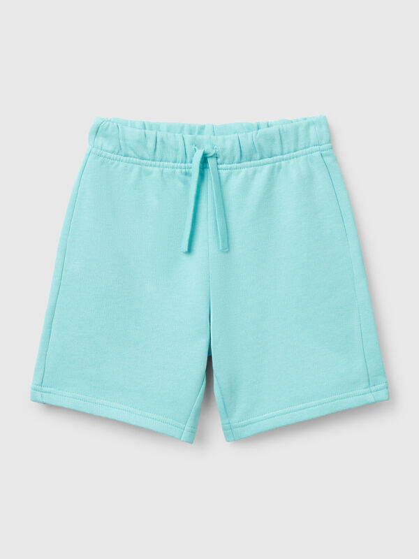 Bermudashorts aus Baumwollfleece Jungen