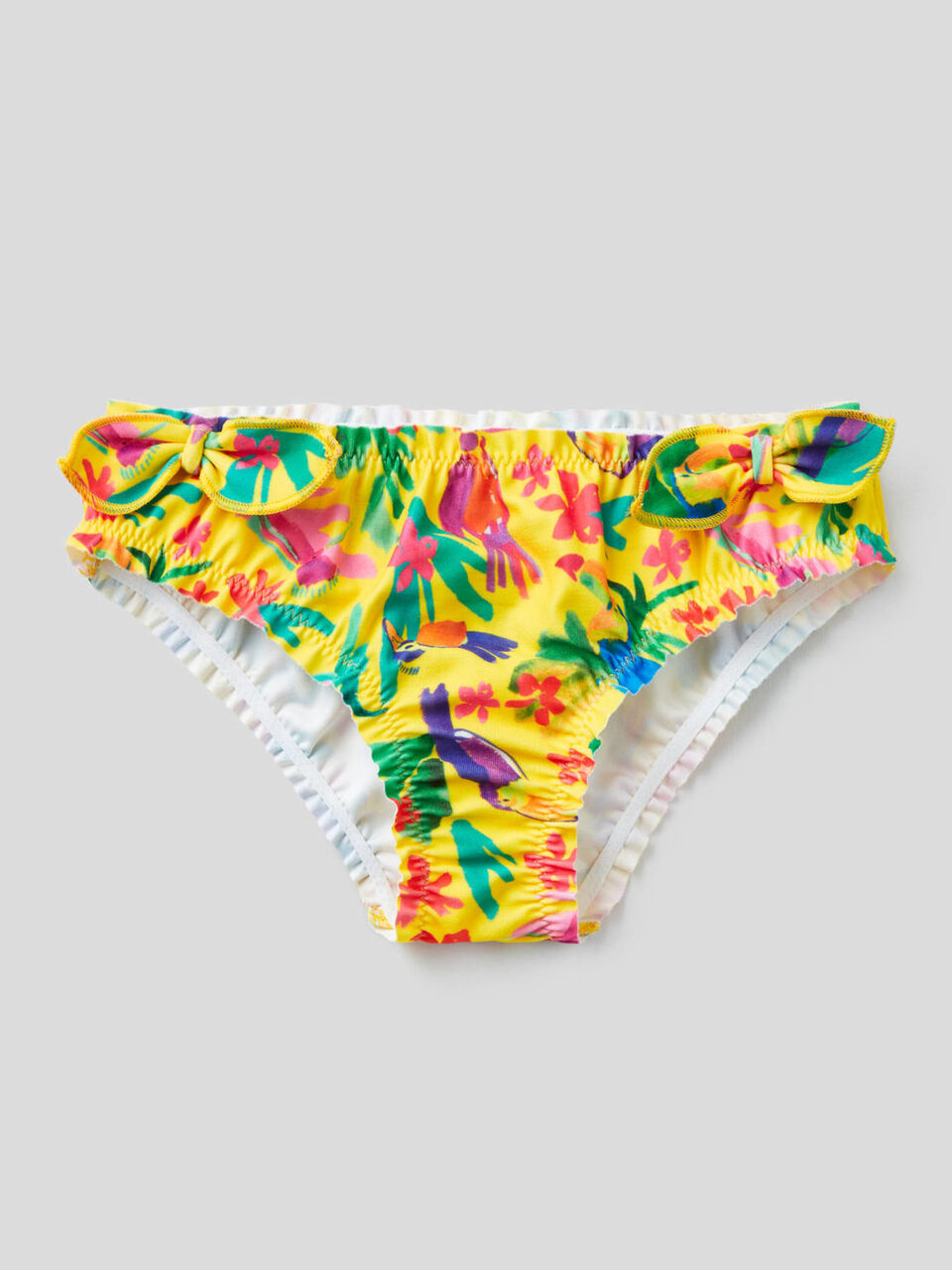 Slip de bain à motif tropical image number 1