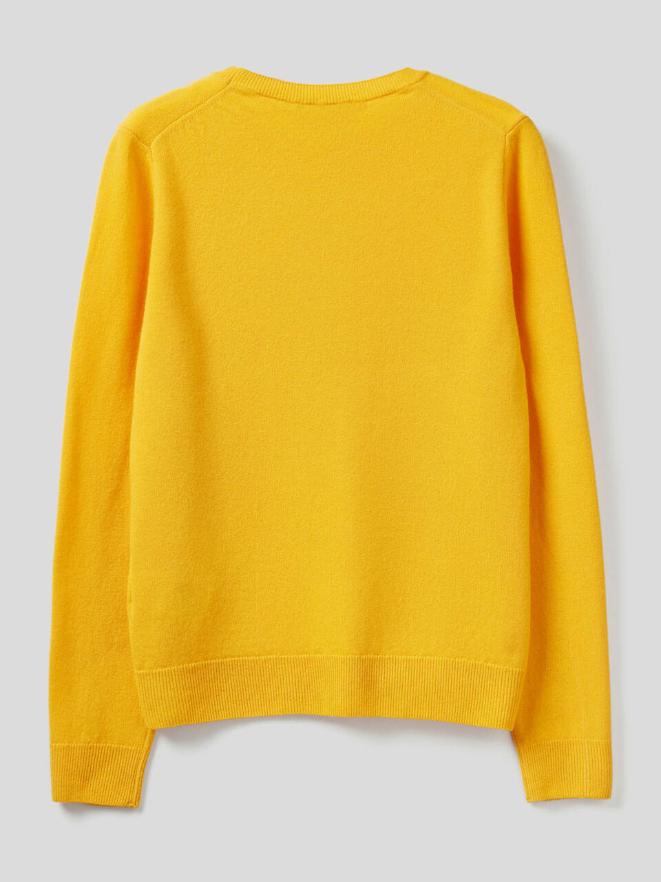 Pull col rond en pure laine vierge image number 2
