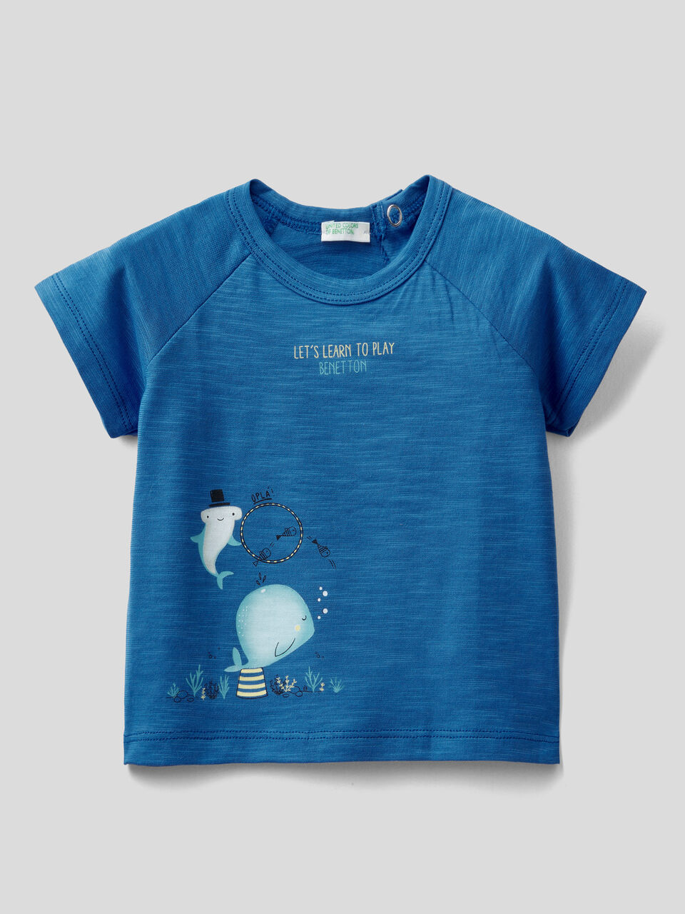 100% organic cotton t-shirt with print image number 1