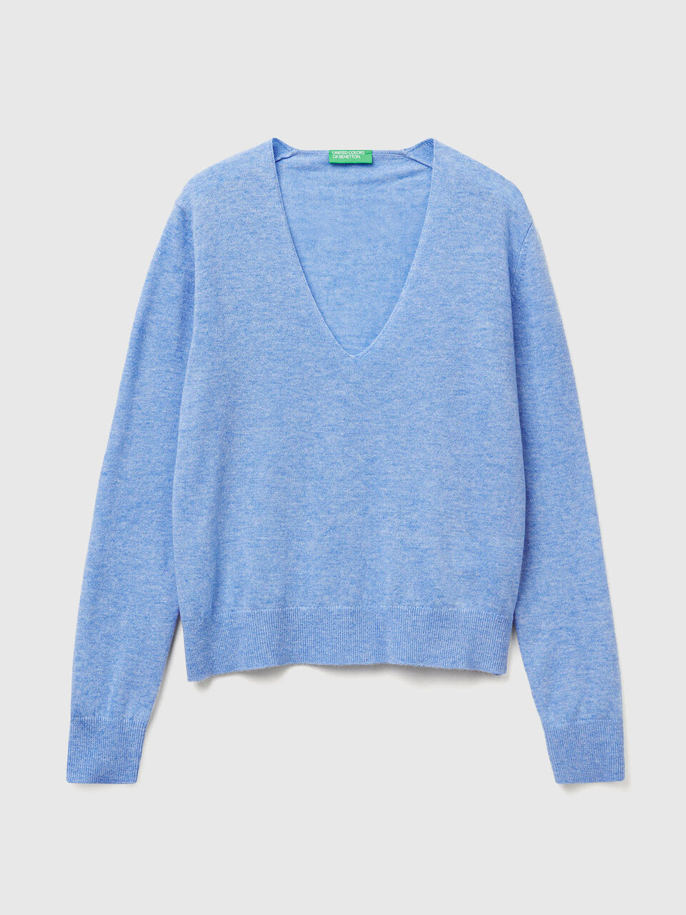 V NECK SWEATER L/S Femme image number 1
