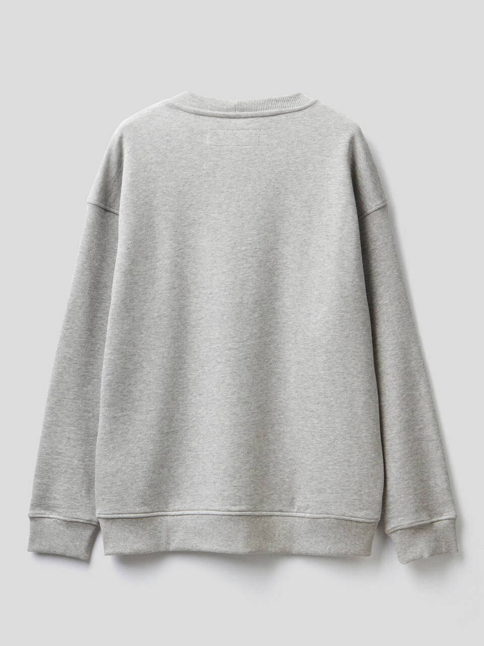 Sweat 100% coton avec logo appliqué image number 2