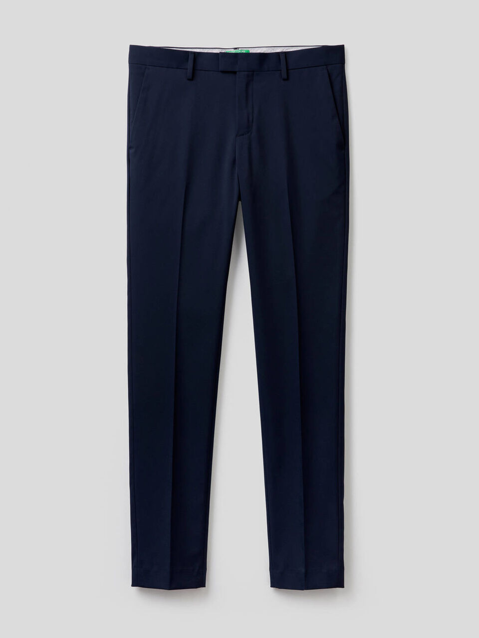 Slim-Fit-Hose mit Falte image number 1