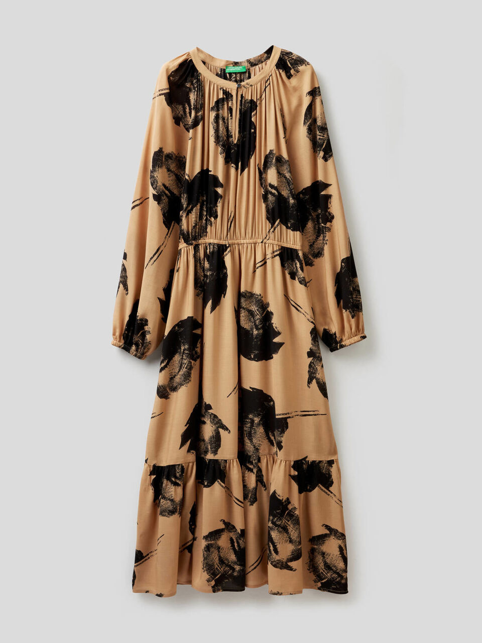 Langes Kleid mit Print image number 1