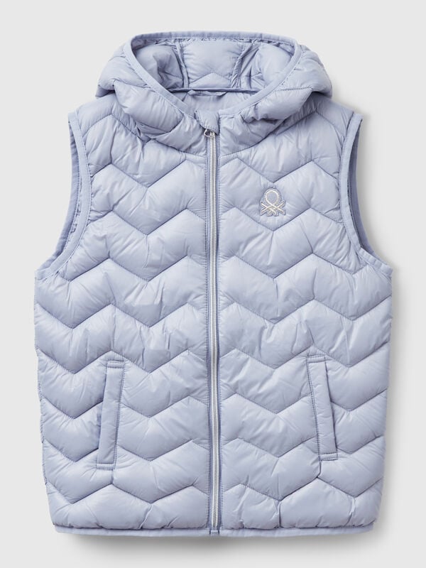 Gilet rembourré avec capuche Filles