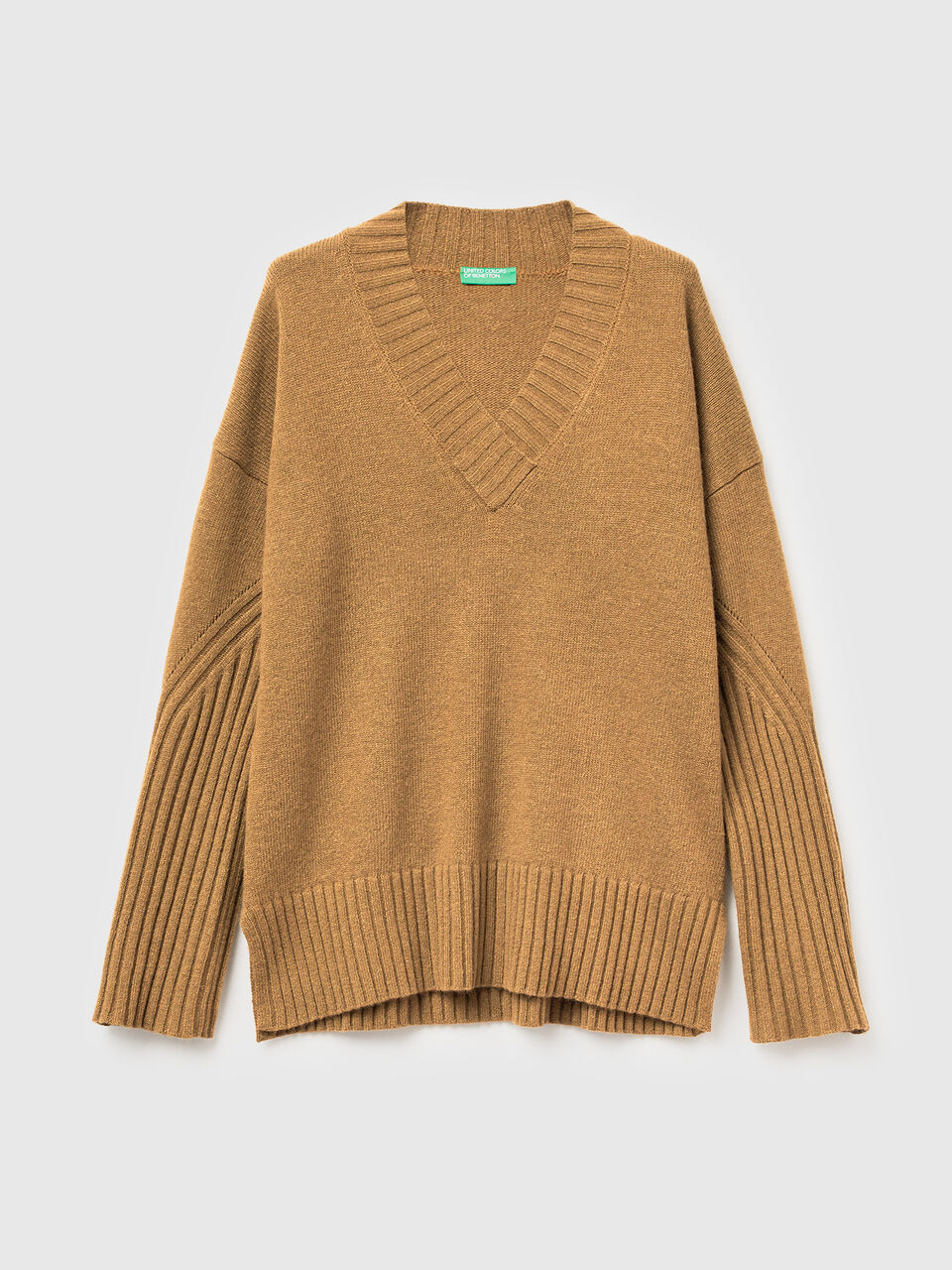 V NECK SWEATER L/S Damen image number 1