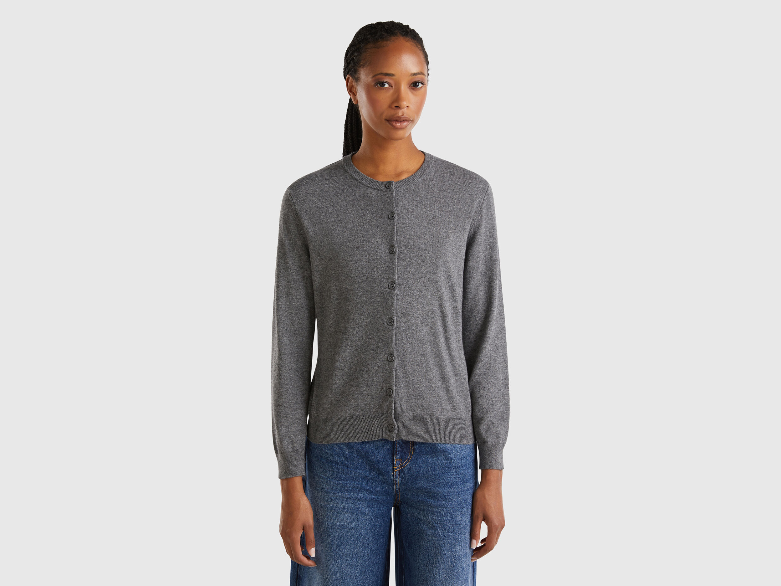 Dark gray cardigan shop