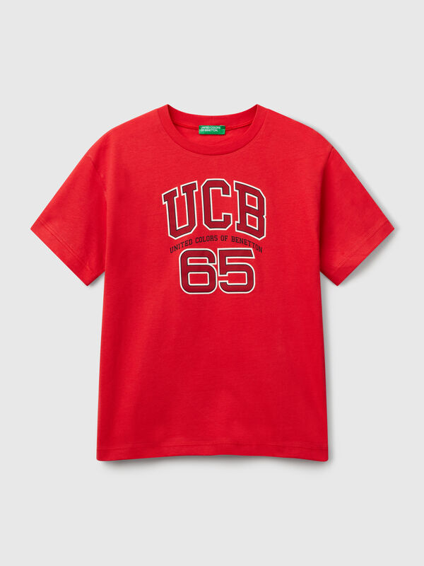 T-Shirt mit Logo Jungen