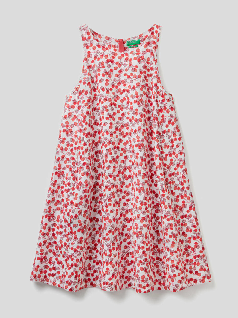Robe 100% lin imprimé à motifs image number 1