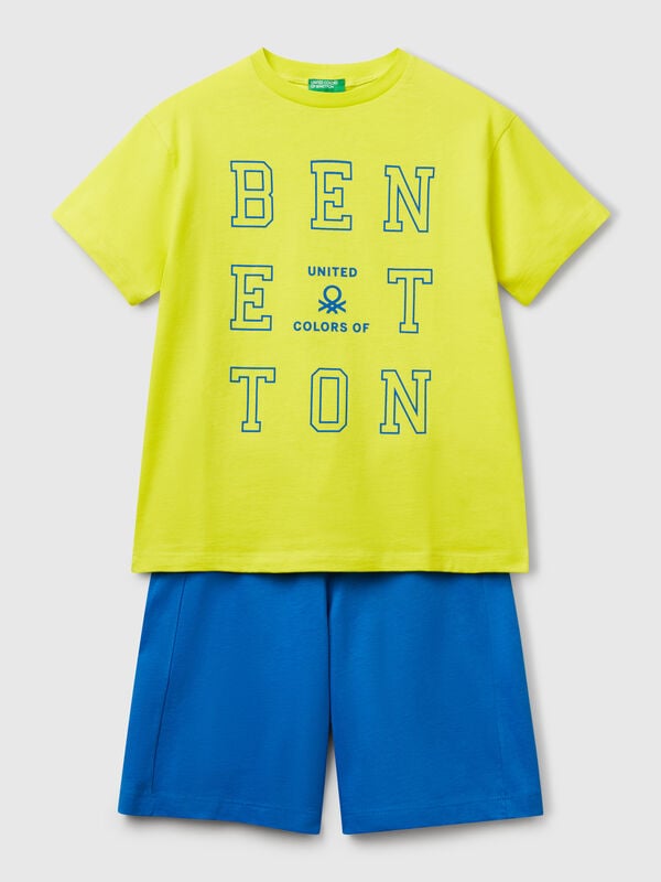 SET T-SHIRT+SHORTS Jungen