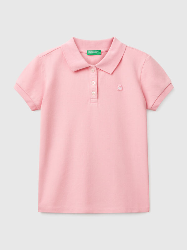Polo à manches courtes en coton  Filles