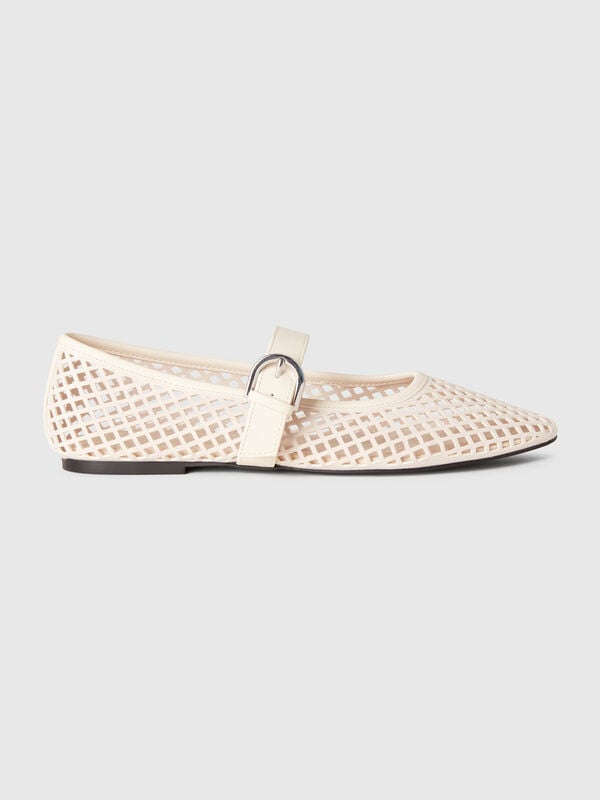 Ballerines résille Femme