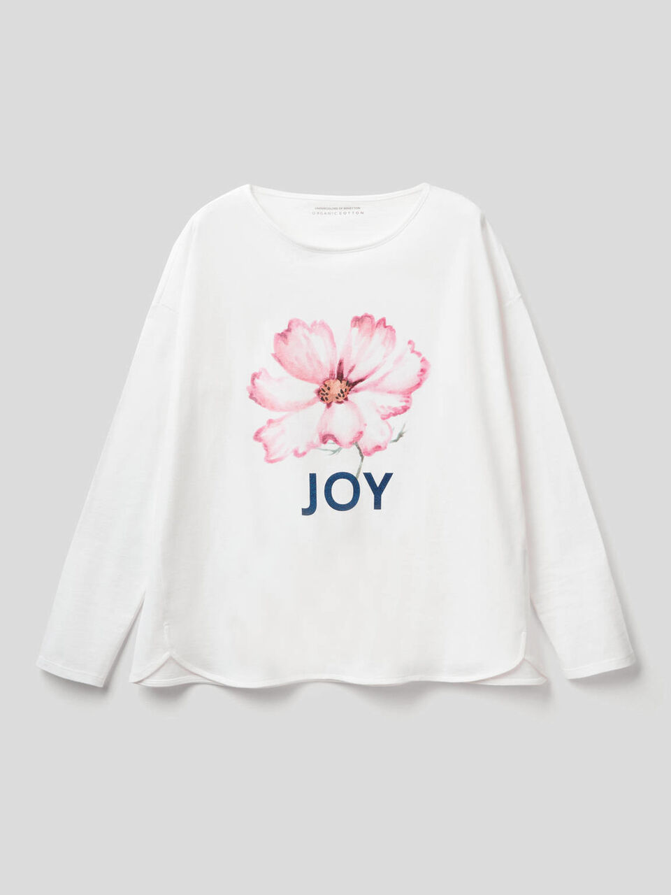 T-shirt en pur coton avec imprimé image number 1