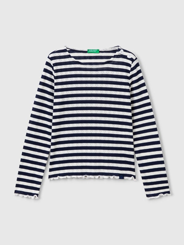 T-shirt rayé Filles