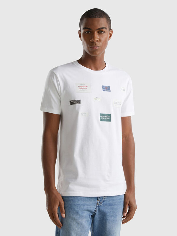 T-Shirt regular fit mit Print Herren