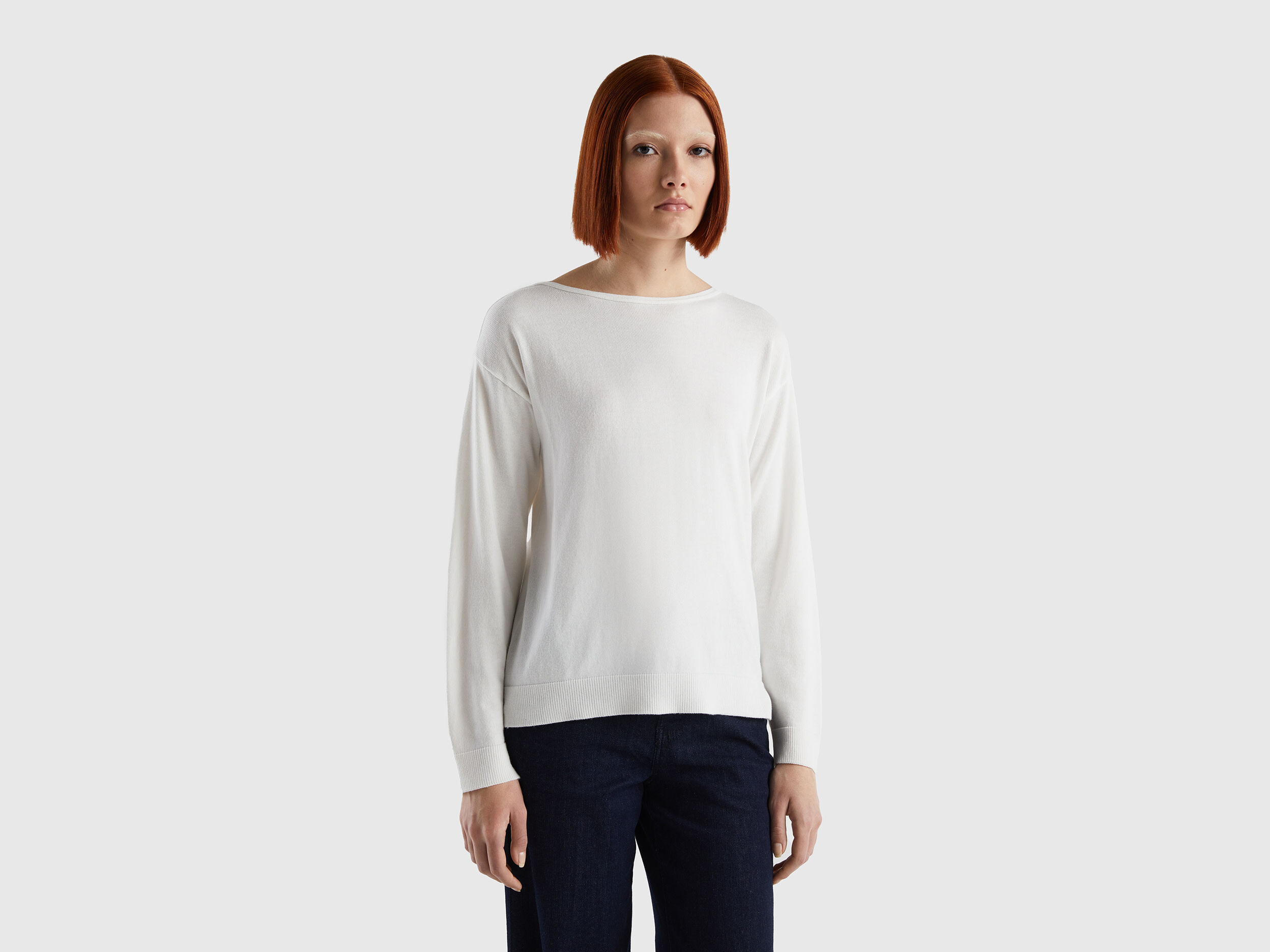 Boat neck sweatshirt new arrivals womens
