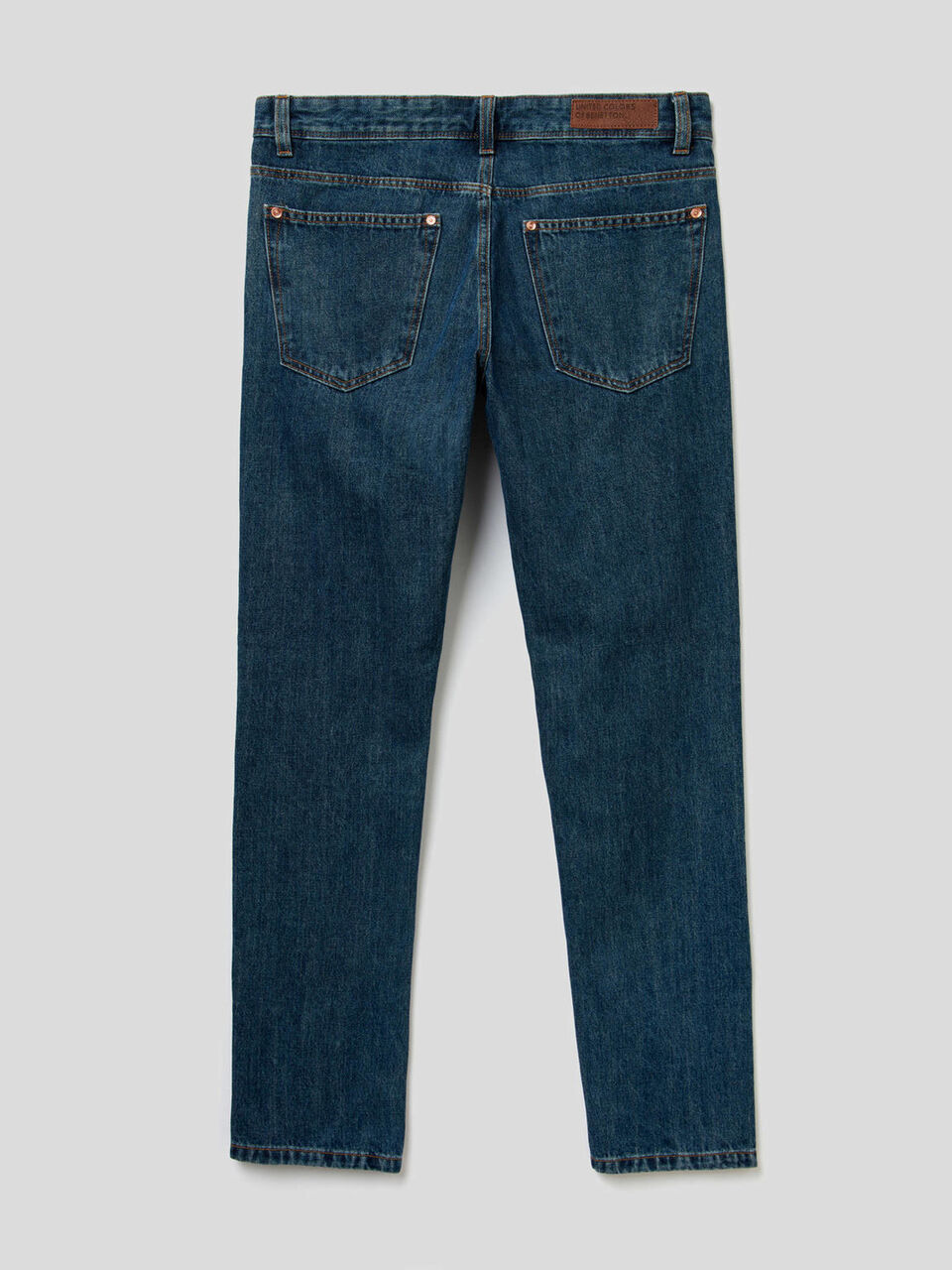 Straight-Leg-Jeans in 100% Baumwolle image number 2