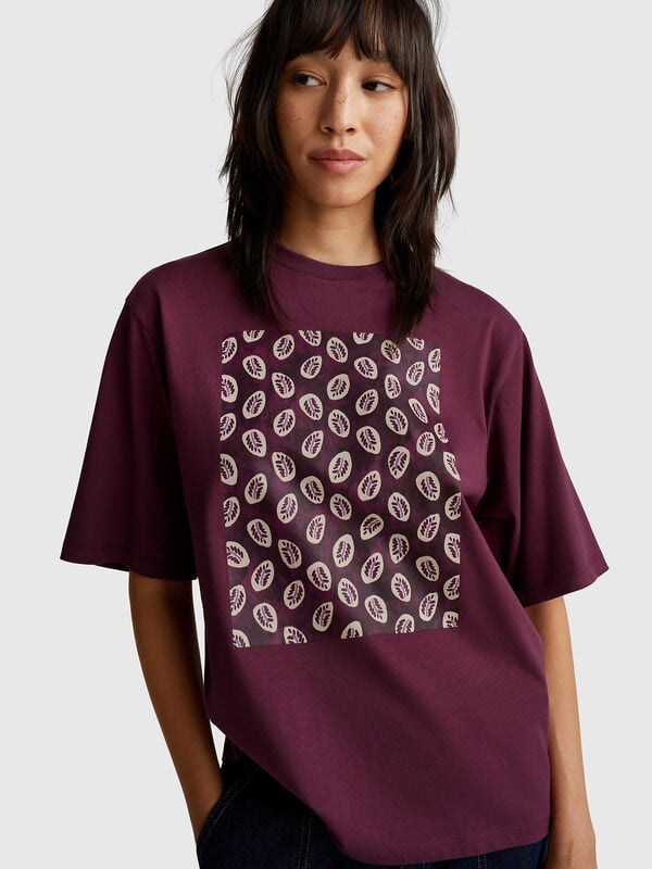 T-shirt imprimé bandana Femme