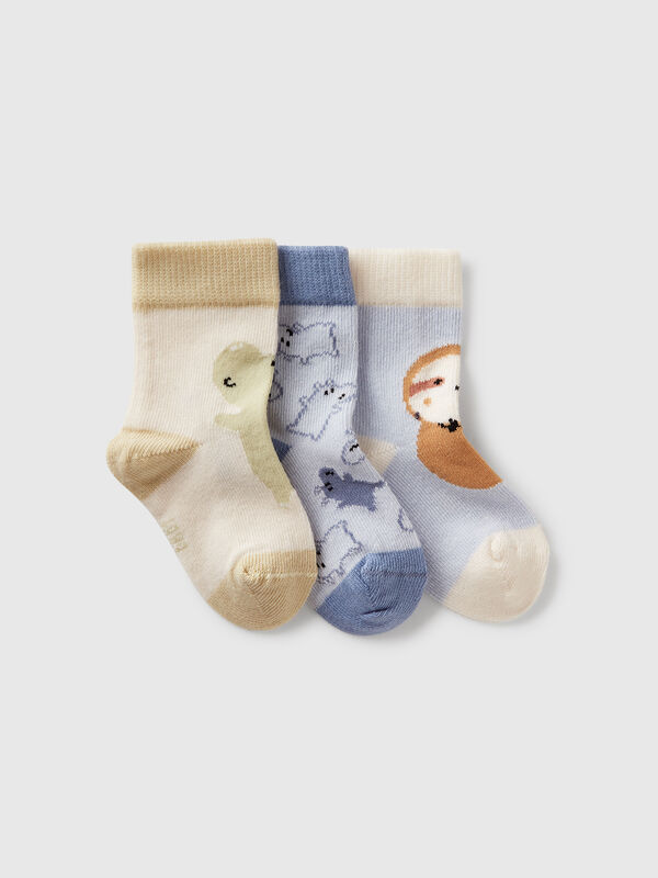Drei Paar Tiersocken Newborn