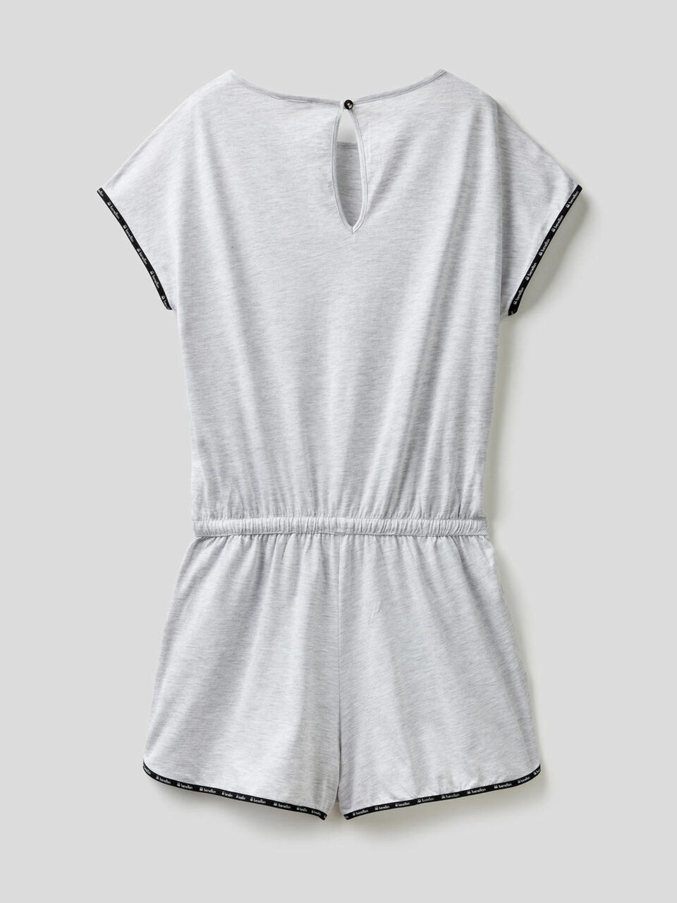 Kurzer Jumpsuit mit Logo image number 2