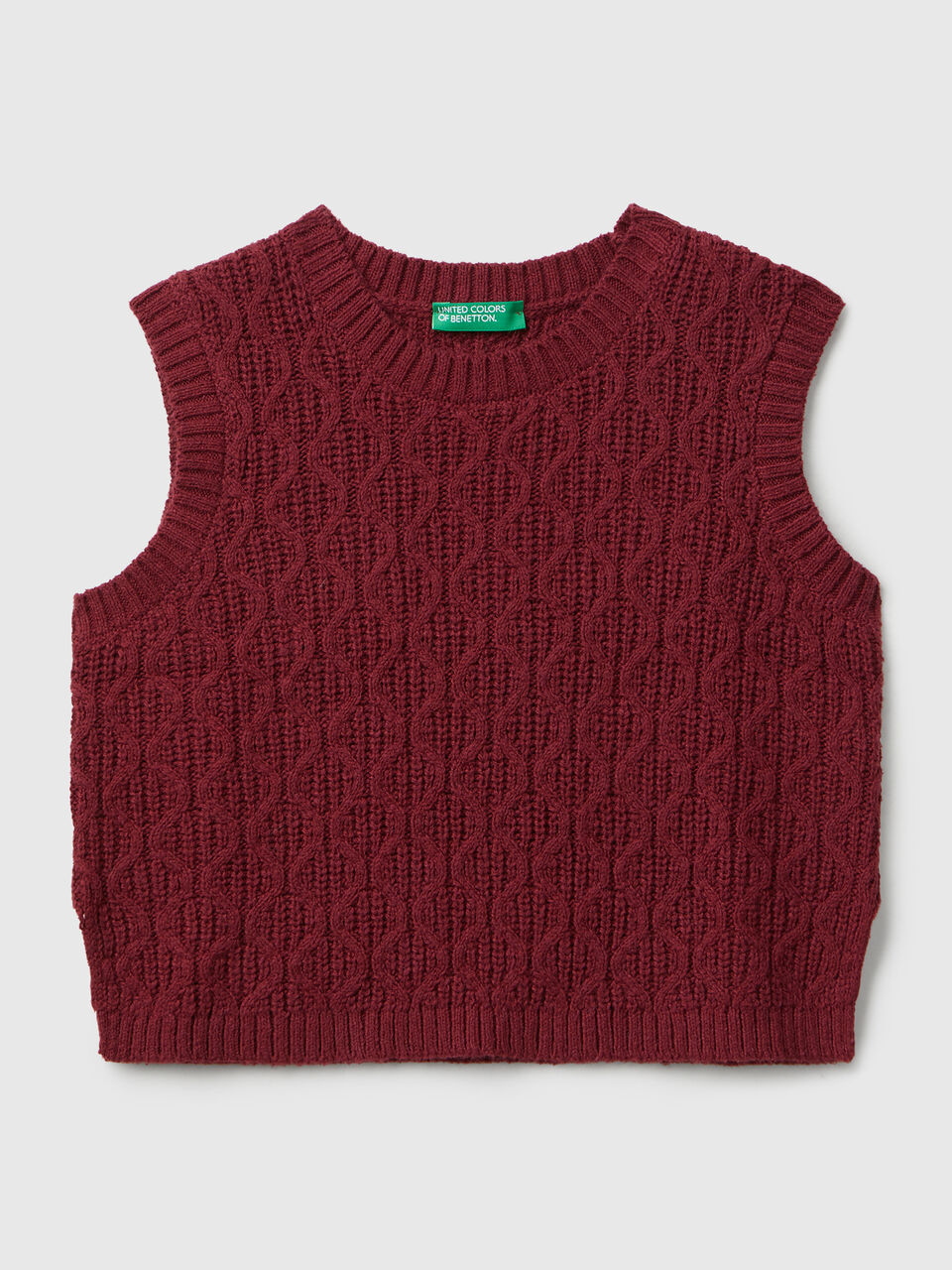 SLEEVELESS SWEATER Mädchen image number 1