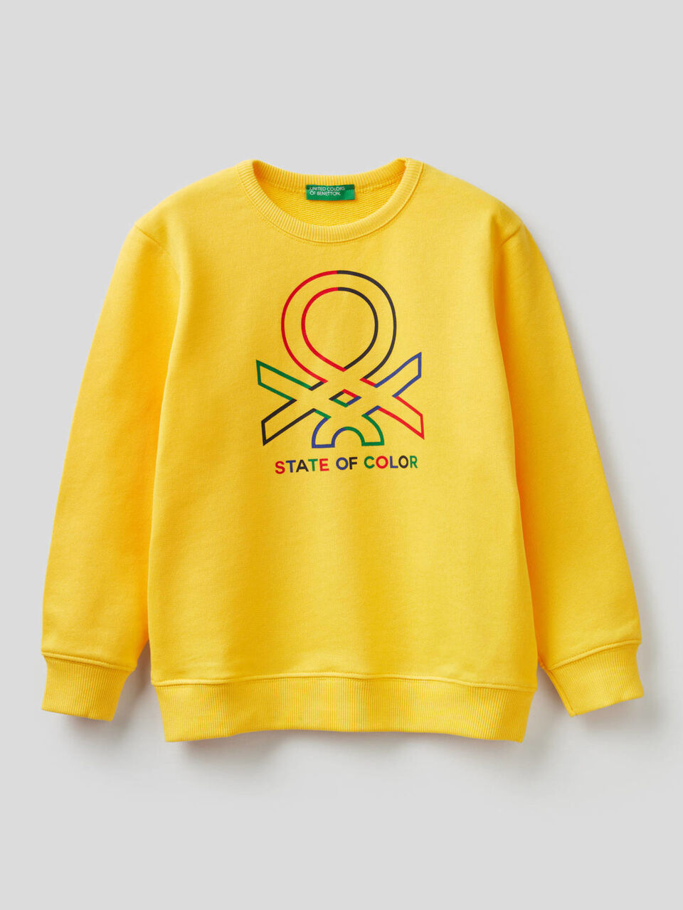 Sweatshirt aus reiner Baumwolle mit Logo image number 1