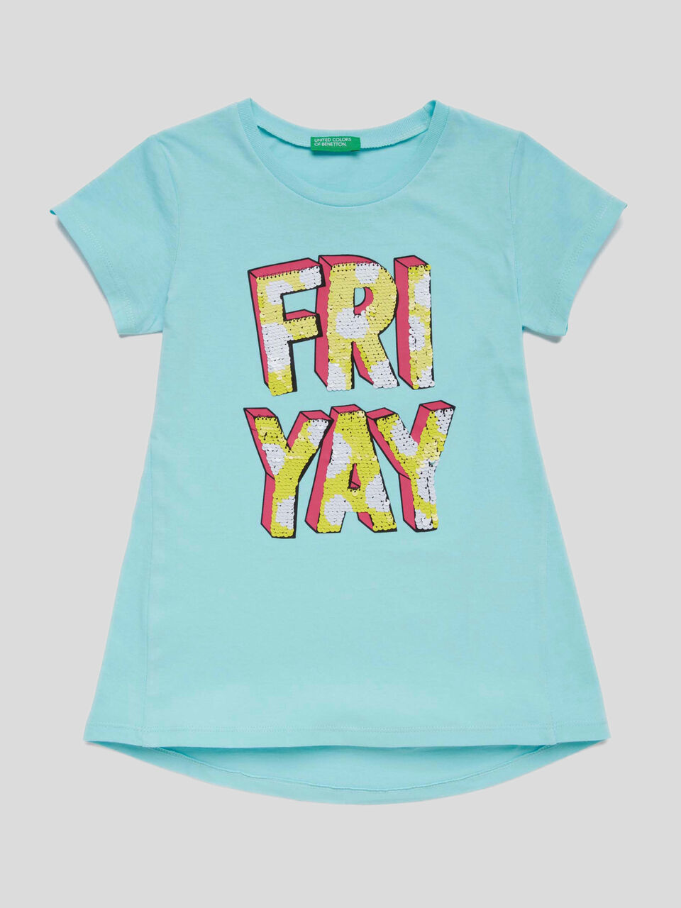 T-Shirt mit wendbaren Pailletten image number 1