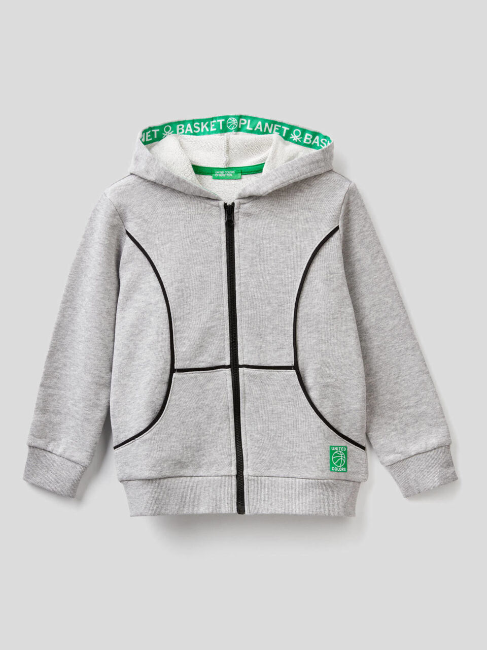 Zip-up hoodie image number 1