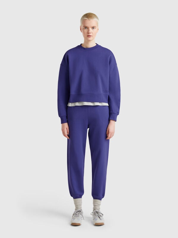 Jogginghose aus reiner Baumwolle Damen