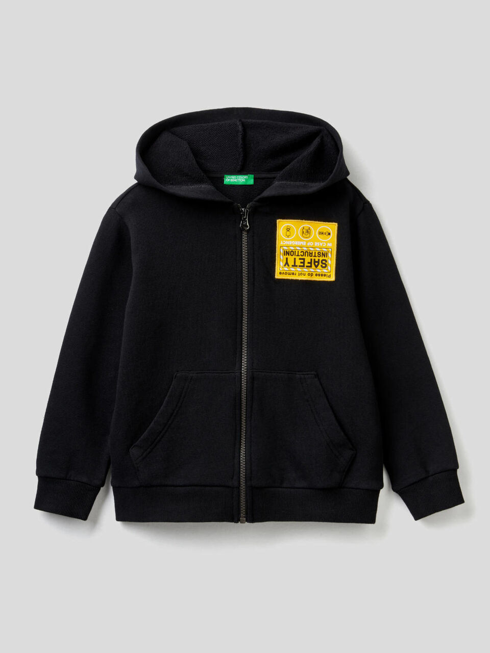 Sweatshirt aus 100% Baumwolle mit Kapuze image number 1