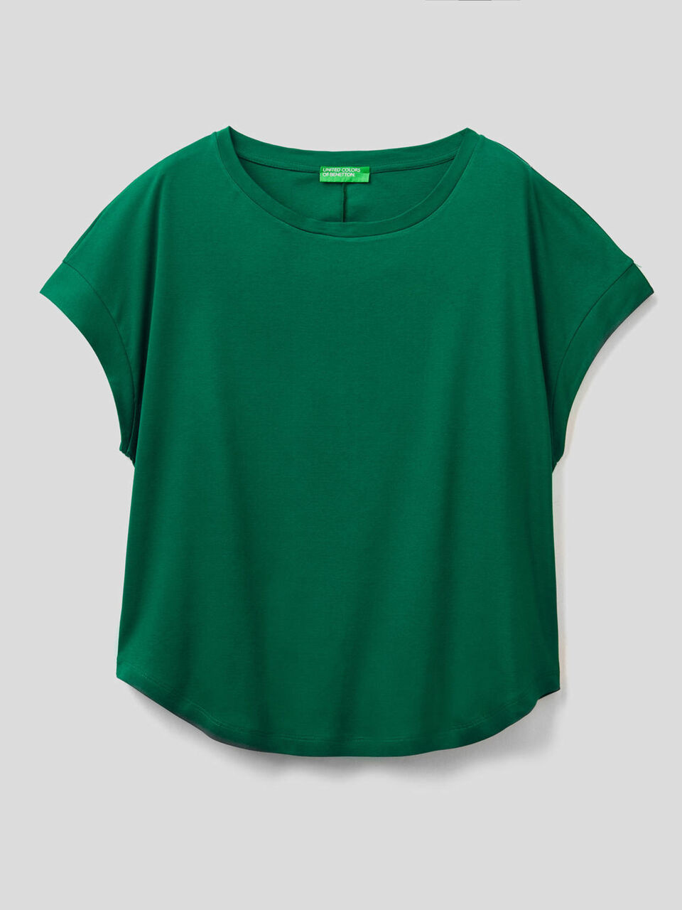 Kimono sleeve t-shirt in 100% cotton image number 1