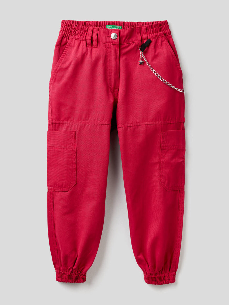 Pantalon cargo avec chaine image number 1
