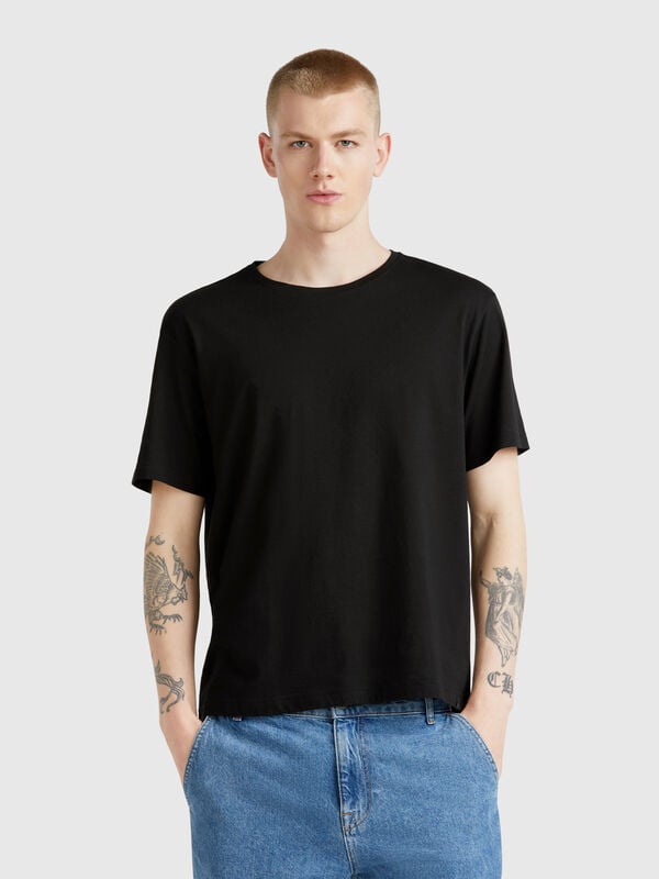 Leichtes Jersey-T-Shirt Herren