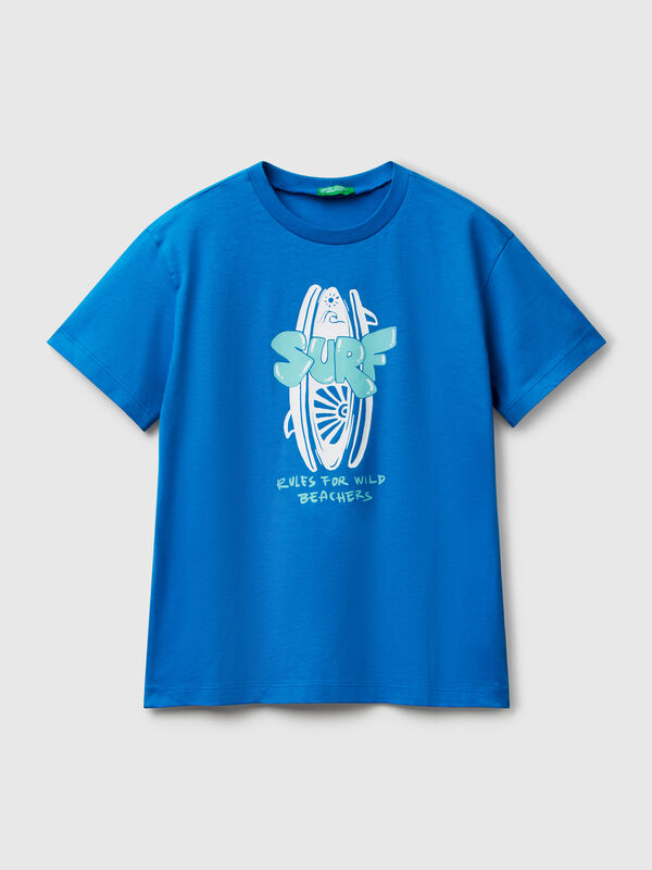 T-shirt à imprimé fluo Garçon