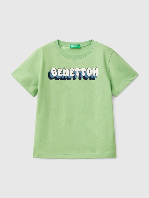 T-Shirt mit Logodruck Jungen