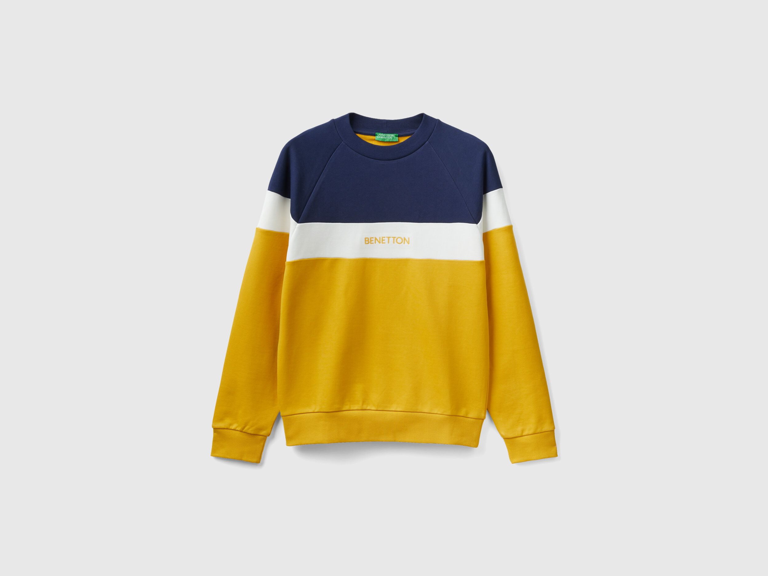 Blue and yellow online sweatshirt