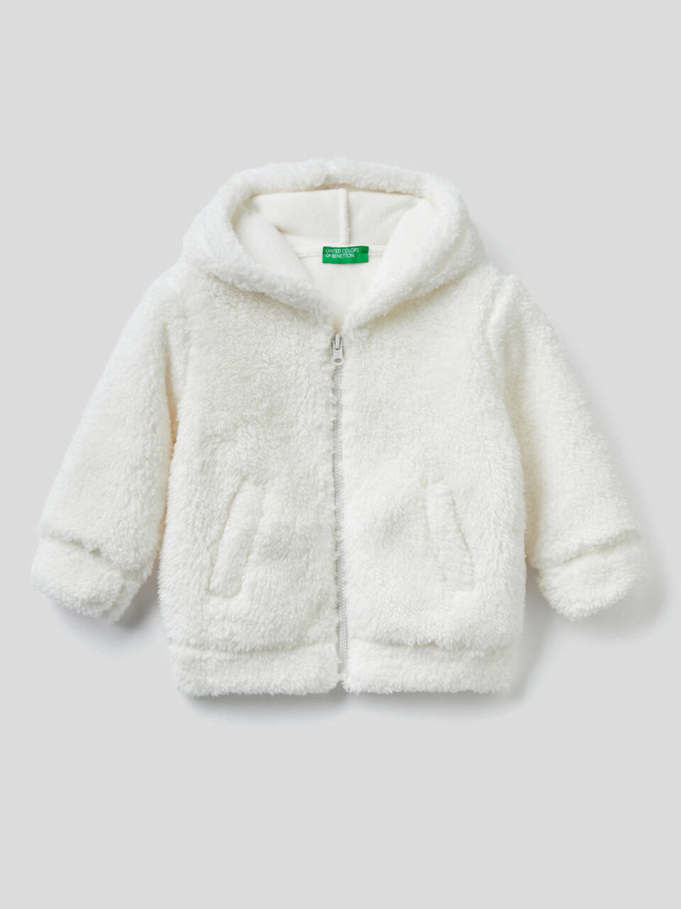 Sweat effet ourson avec capuche image number 1