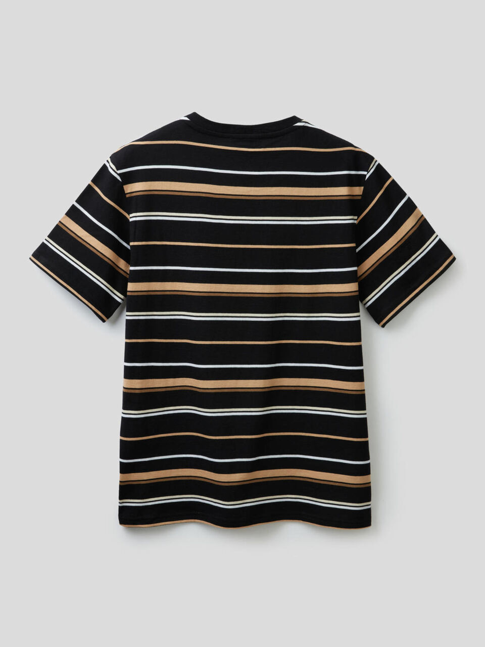 T-Shirt aus 100% Baumwolle mit Streifen image number 2