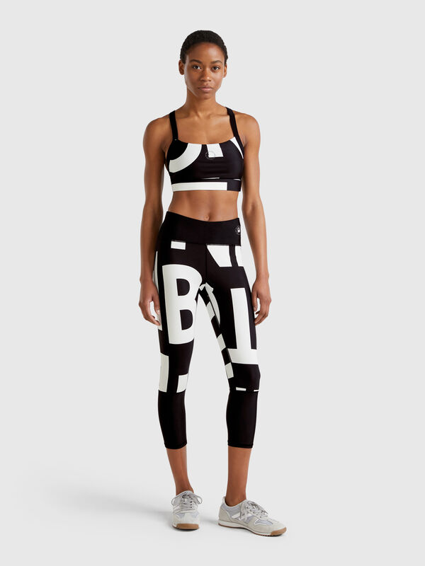 Sport-Leggings mit Logo Damen