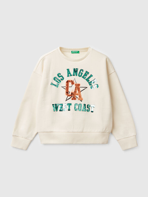 Sweat à paillettes Filles