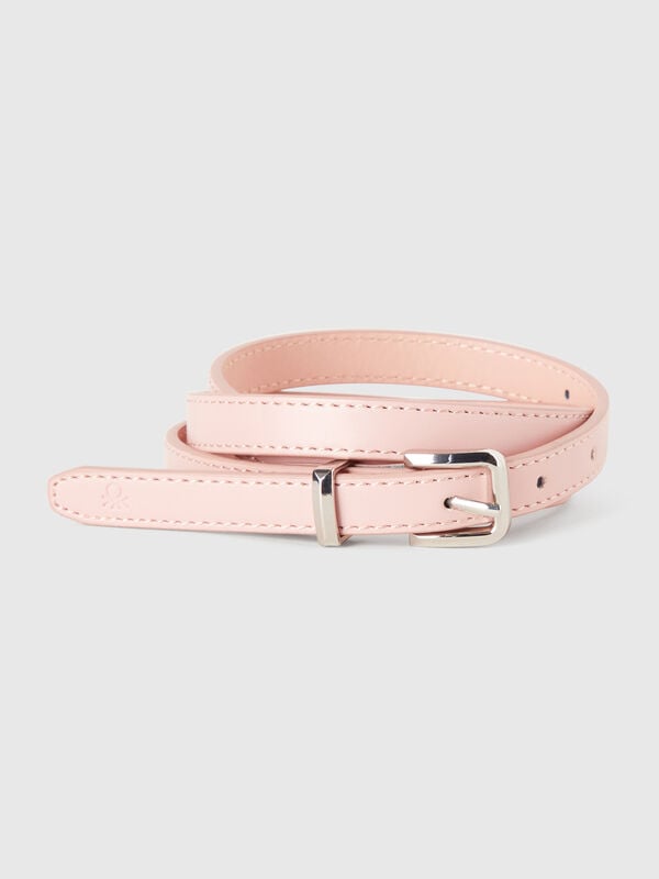 Pink thin belt Women