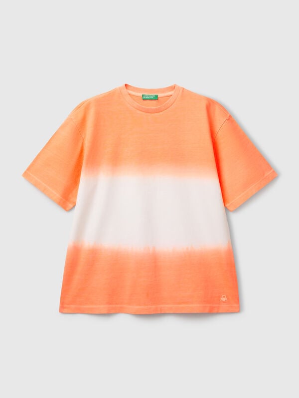 T-shirt overfit dip-dye Garçon