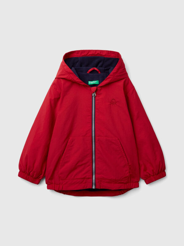 Blouson oversize à capuche Garçon